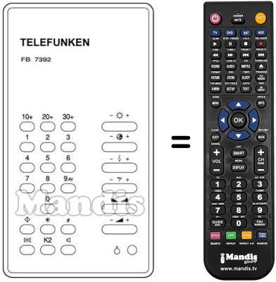 Replacement remote control FB 7392