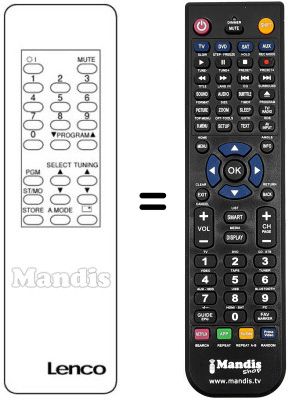 Replacement remote control FSR 7500