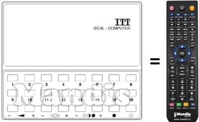 Gleichwertige Fernbedienung IFB 20 / 16