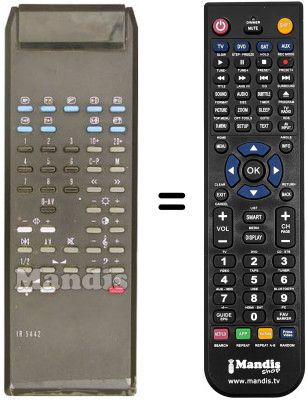 Replacement remote control IR 5442
