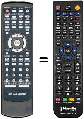 Gleichwertige Fernbedienung JX-1000C(2)