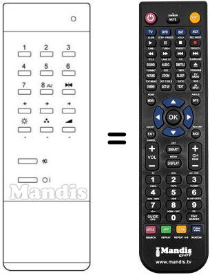 Replacement remote control 596035-0