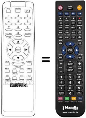 Replacement remote control LT 830