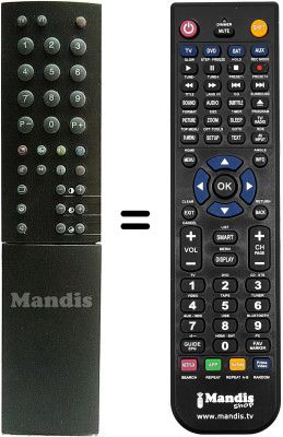 Gleichwertige Fernbedienung Loewe STUDIO 63 SAT