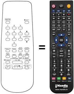 Replacement remote control N9123