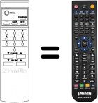 Gleichwertige Fernbedienung RC-56 MONO