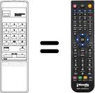 Gleichwertige Fernbedienung RC-90