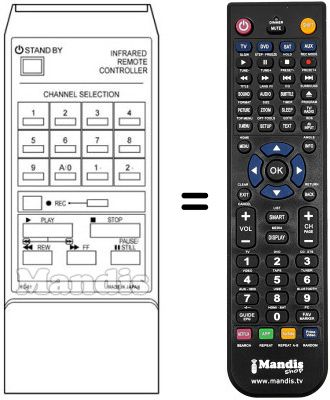 Replacement remote control RC 12