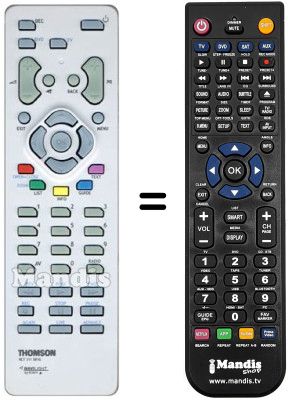 Gleichwertige Fernbedienung Nogamatic DSI 502 ME