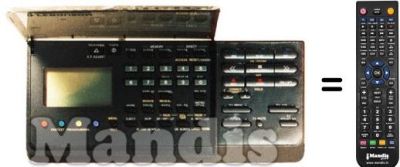 Gleichwertige Fernbedienung PQ 10804 Z-21 Gleichwertige Fernbedienung PQ 10804 Z-21