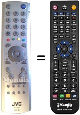 Replacement remote control RM-C1890S