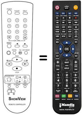 Replacement remote control STERN RV 820 S