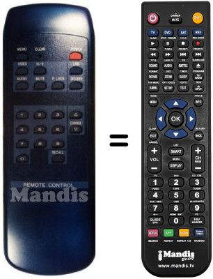 Replacement remote control SB-2001