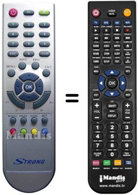 Replacement remote control Strong SRT 5006