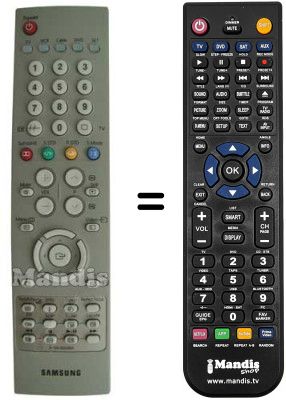 Gleichwertige Fernbedienung BP 59-00008A