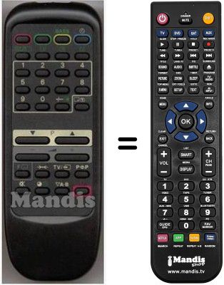 Replacement remote control JXZB
