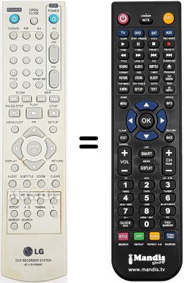 Replacement remote control Goldstar DR-7800