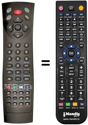 Replacement remote control Firstline CVD 1420