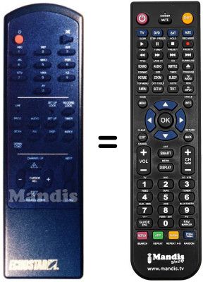 Replacement remote control Legend SR 90 VC