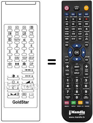 Gleichwertige Fernbedienung LG CBT2102M