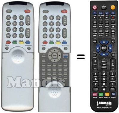 Gleichwertige Fernbedienung REMCON1141