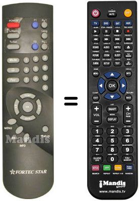 Gleichwertige Fernbedienung REMCON803