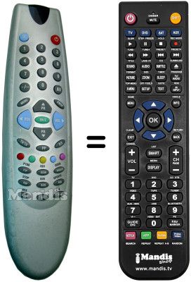 Replacement remote control Medion MD42211