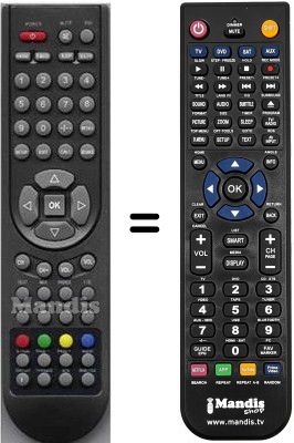 Replacement remote control Nikkei NK2202