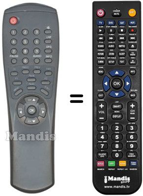 Replacement remote control REMCON201