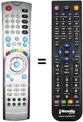 Gleichwertige Fernbedienung REMCON659