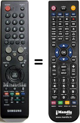 Gleichwertige Fernbedienung Samsung LE32S81BX/AST Gleichwertige Fernbedienung Samsung LE32S81BX/AST