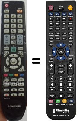 Gleichwertige Fernbedienung Samsung BN59-00681A