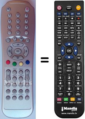 Replacement remote control Beko 32LML97