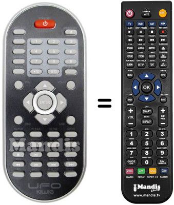 Replacement remote control REMCON693