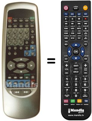 Replacement remote control REMCON1224