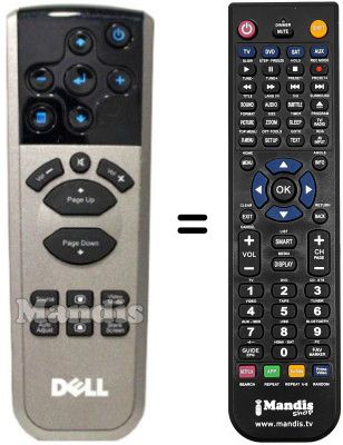 Replacement remote control Dell TSFM-IR01