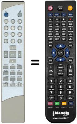 Replacement remote control REMCON1008