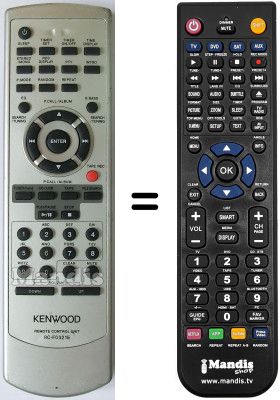 Gleichwertige Fernbedienung RC-F0321E