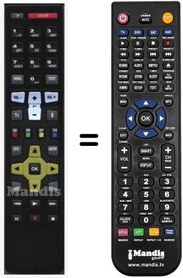 Replacement remote control Kathrein UFS705