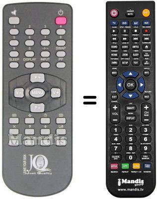 Replacement remote control JQ LTVJQ1901