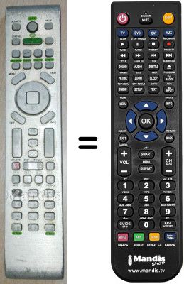 Replacement remote control NK-PD42XF