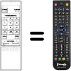 Replacement remote control Orion 076G0292006