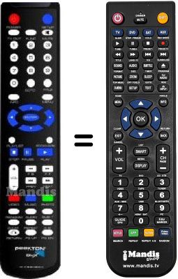 Gleichwertige Fernbedienung PEEKTON PEEKBOX3