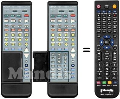 Gleichwertige Fernbedienung RC-832 (I)