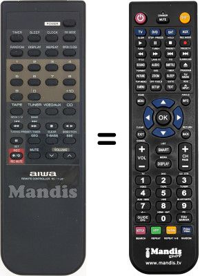 Replacement remote control RC-TN330