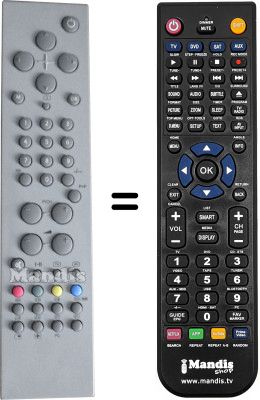 Gleichwertige Fernbedienung Belson RC1549-VERS-1