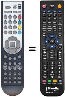 Replacement remote control Inno Hit IH19875WD