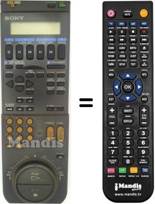 Replacement remote control Samsung RMT-V104A