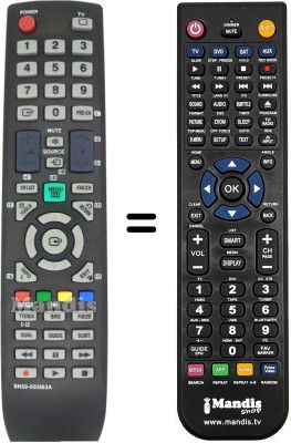 Gleichwertige Fernbedienung Samsung LE46B530P7WXUA Gleichwertige Fernbedienung Samsung LE46B530P7WXUA