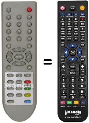 Replacement remote control REMCON972